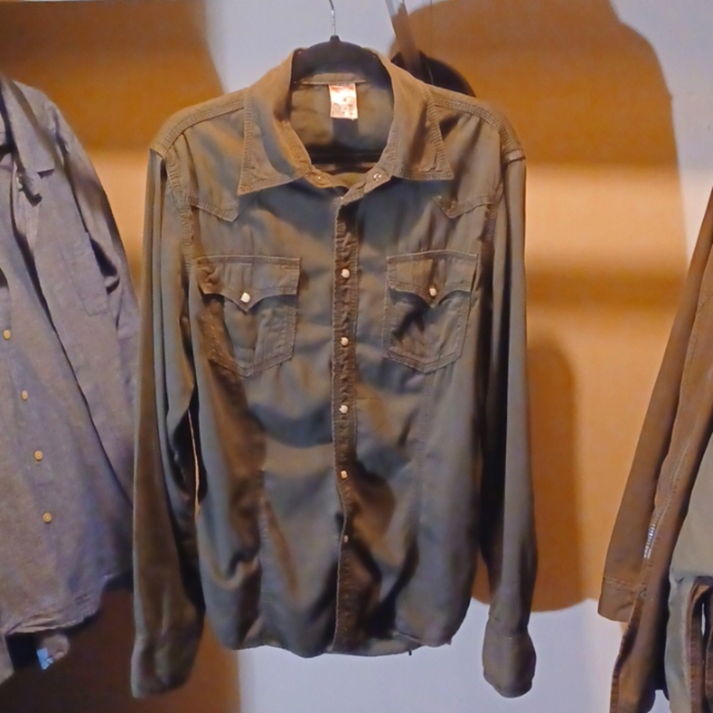 True Religion western style shirt szXL